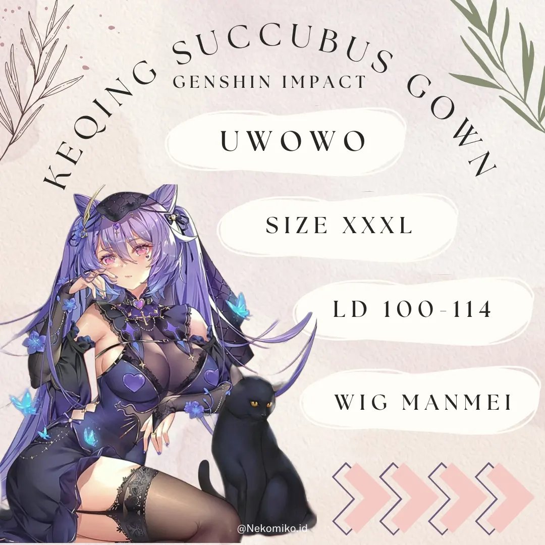 Keqing Succubus Gown Ver
