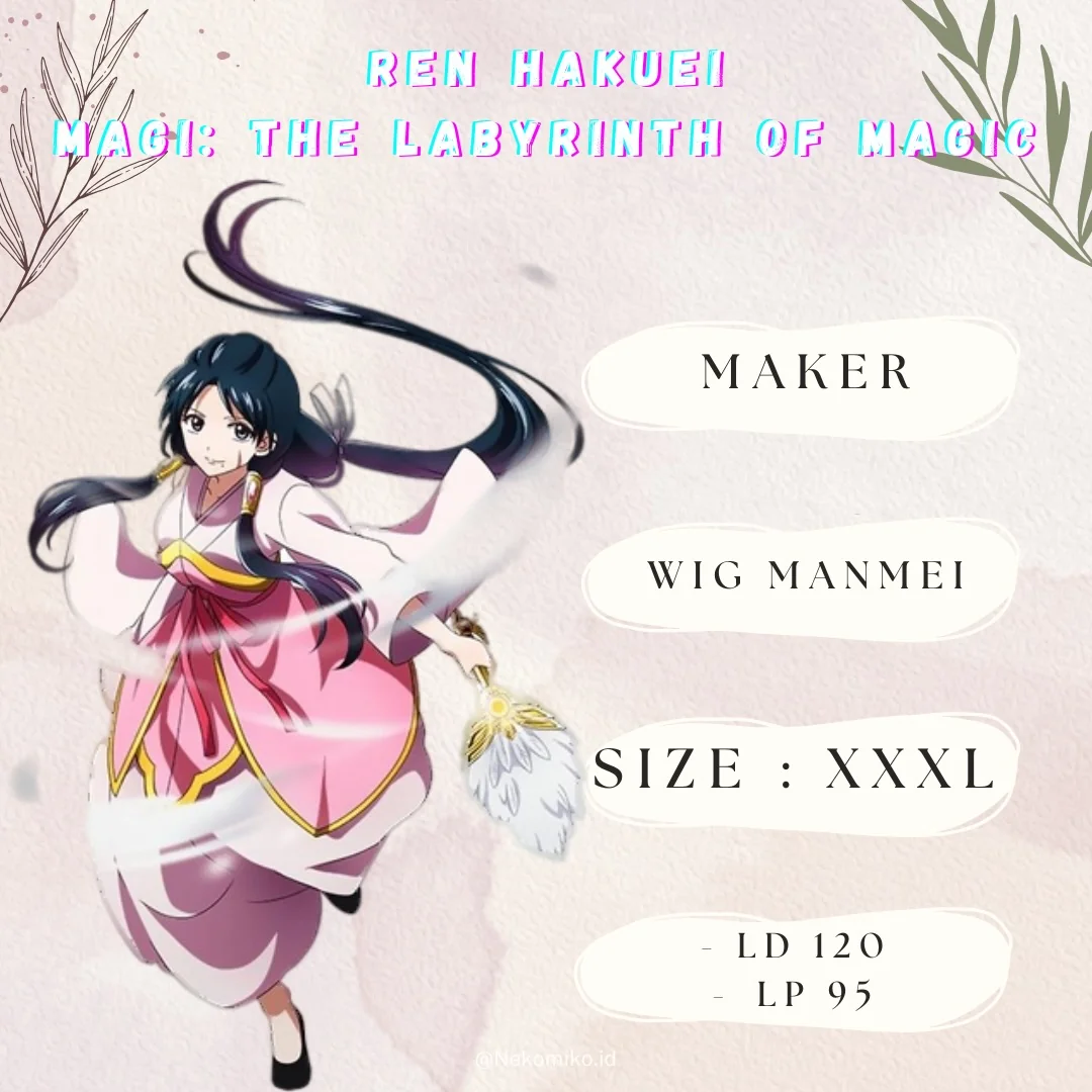 Ren Hakuei - Magi: The Labyrinth of Magic