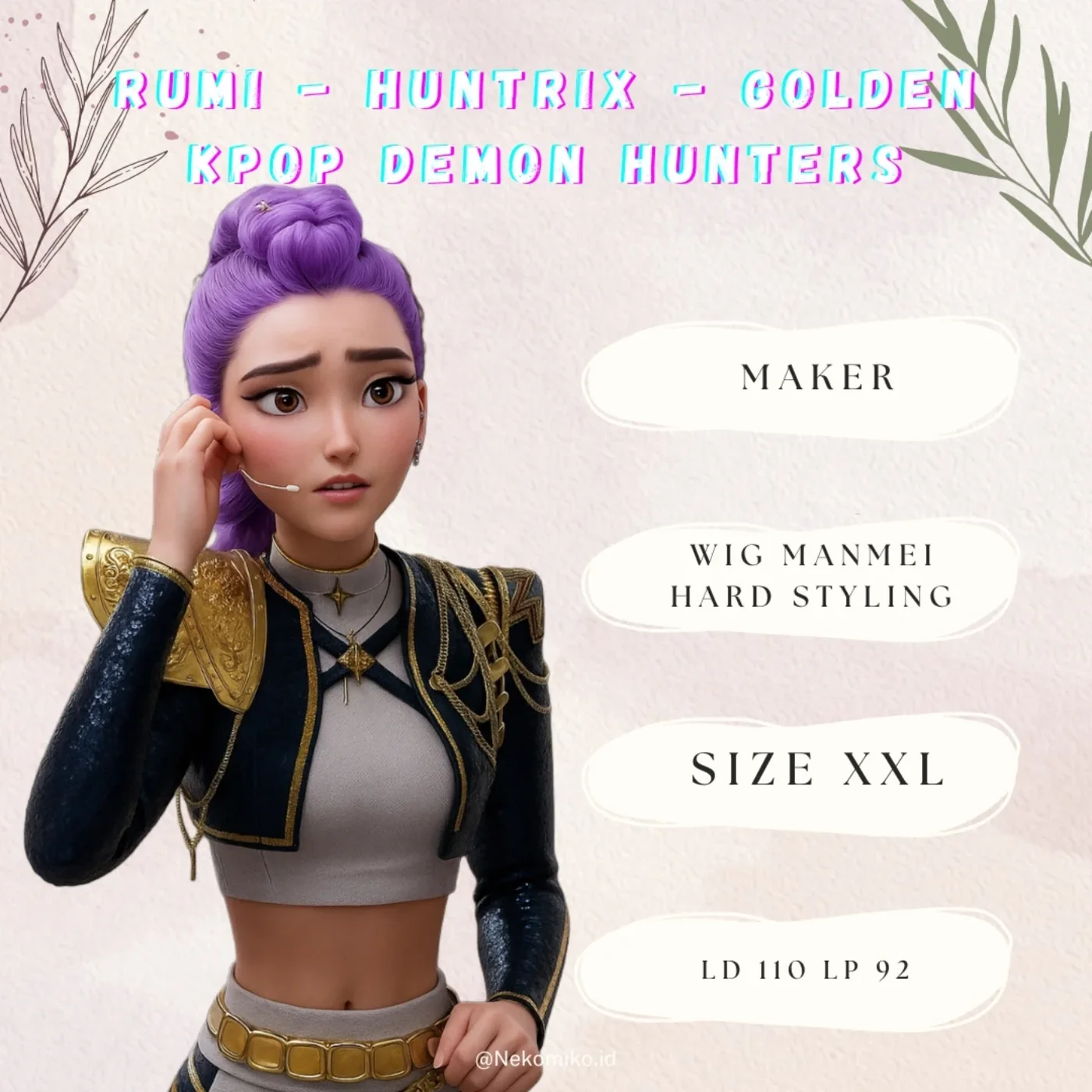 Rumi Huntrix (Golden) - KPop Demon Hunters